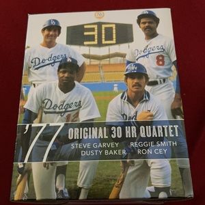 Dodgers 4 greatest Dusty, Cey, Smith, Gravey,